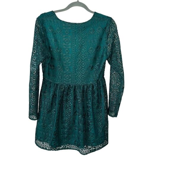 Little White Lies For UO Abi Geo Lace Dress NWT Medium - Picture 6 of 10